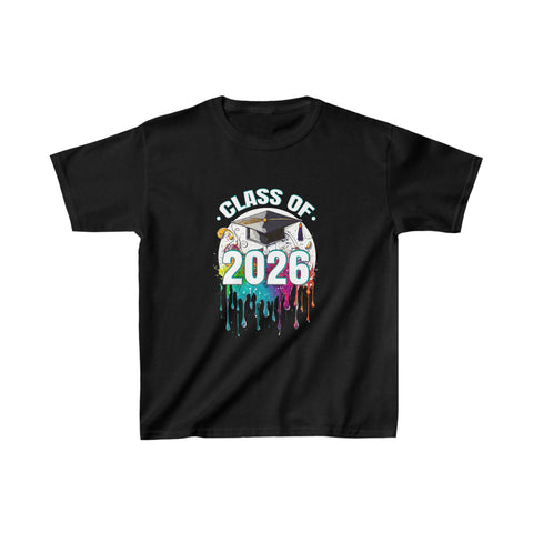 Class of 2026 Senior 2026 Graduation Vintage School Boys Tshirts