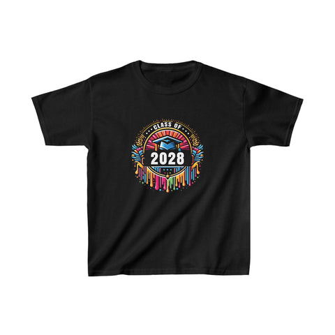Class of 2028 Grow With Me First Day of School Boys Shirt