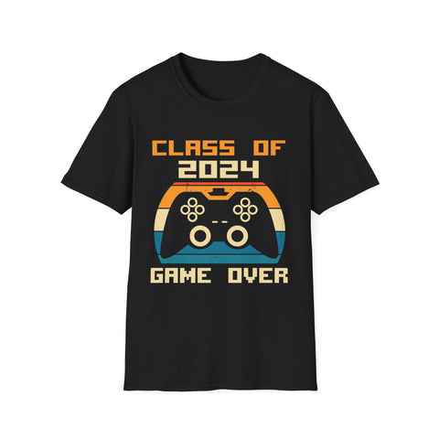 Senior Class of 2024 Gamer Seniors Gaming 2024 Graduation Men Shirts