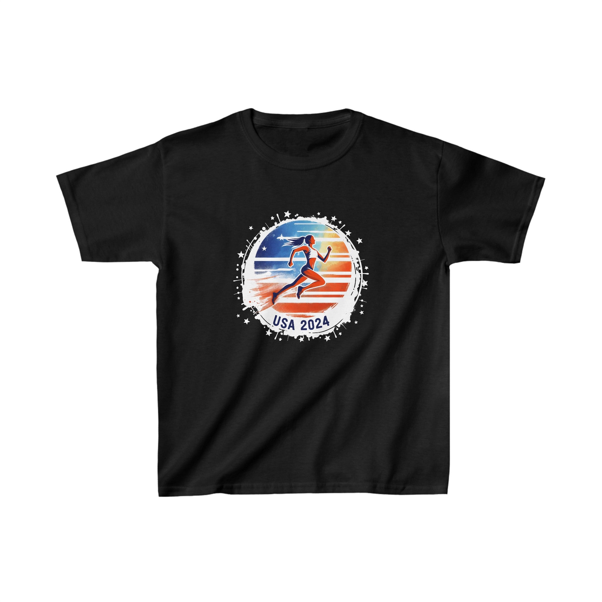 USA 2024 Go United States America 2024 USA Track and Field Girls Tshirts