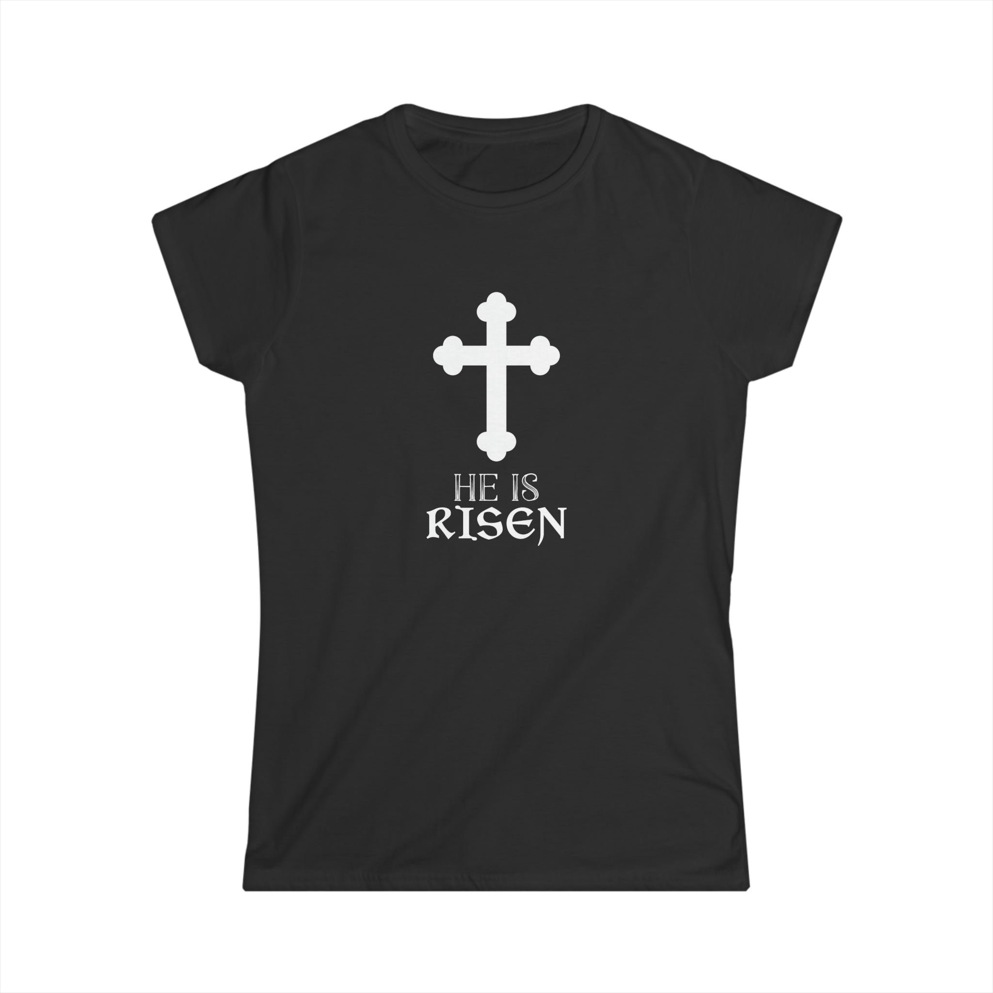 Christ is Risen Greek Russian Eastern Orthodox Pascha Easter Womens T Shirts