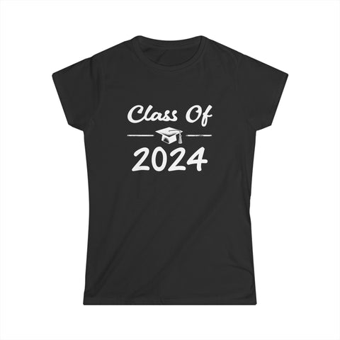 Senior 2024 Class of 2024 for College High School Senior Women Tops