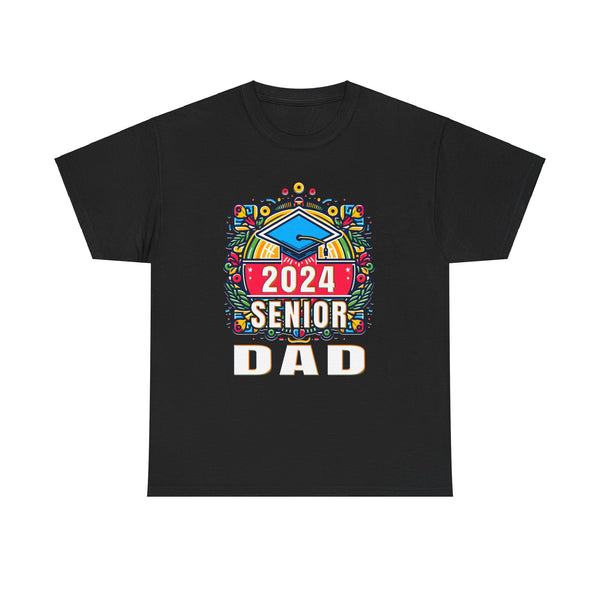 Senior Dad Class of 2024 Senior Year Proud Dad Senior 2024 Mens T Shirts Plus Size Big and Tall