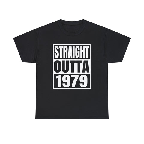 Vintage 1979 T Shirts for Men Retro Funny 1979 Birthday Big and Tall Shirts for Men Plus Size