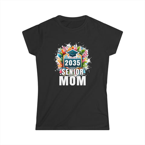 Senior 2035 Senior Mom Senior 2024 Parent Class of 2035 Womens T Shirt