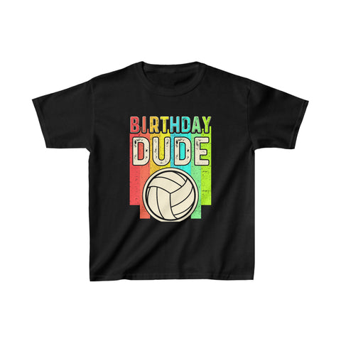 Perfect Dude Birthday Boy Volleyball Birthday Dude Birthday Gift Boys Dude T Shirts for Boys