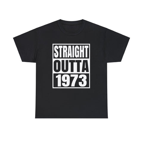 Vintage 1973 T Shirts for Men Retro Funny 1973 Birthday Mens Shirt Plus Size Big and Tall