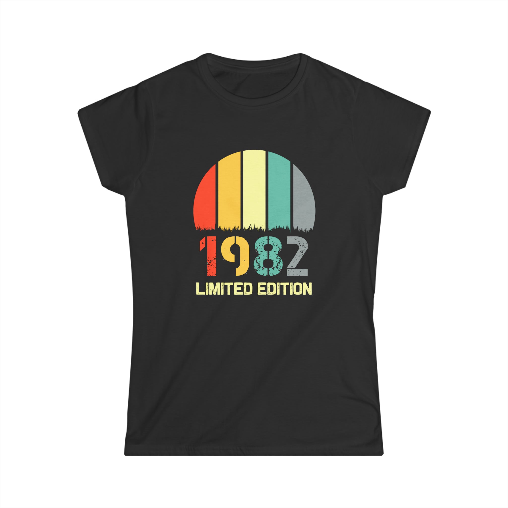 Vintage 1982 TShirt Women Limited Edition BDay 1982 Birthday Women Shirts