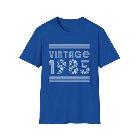 Vintage 1985 T Shirts for Men Retro Funny 1985 Birthday Shirts for Men