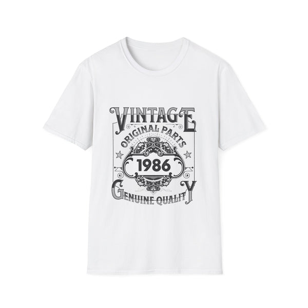 Vintage 1986 TShirt Men Limited Edition BDay 1986 Birthday Mens T Shirt