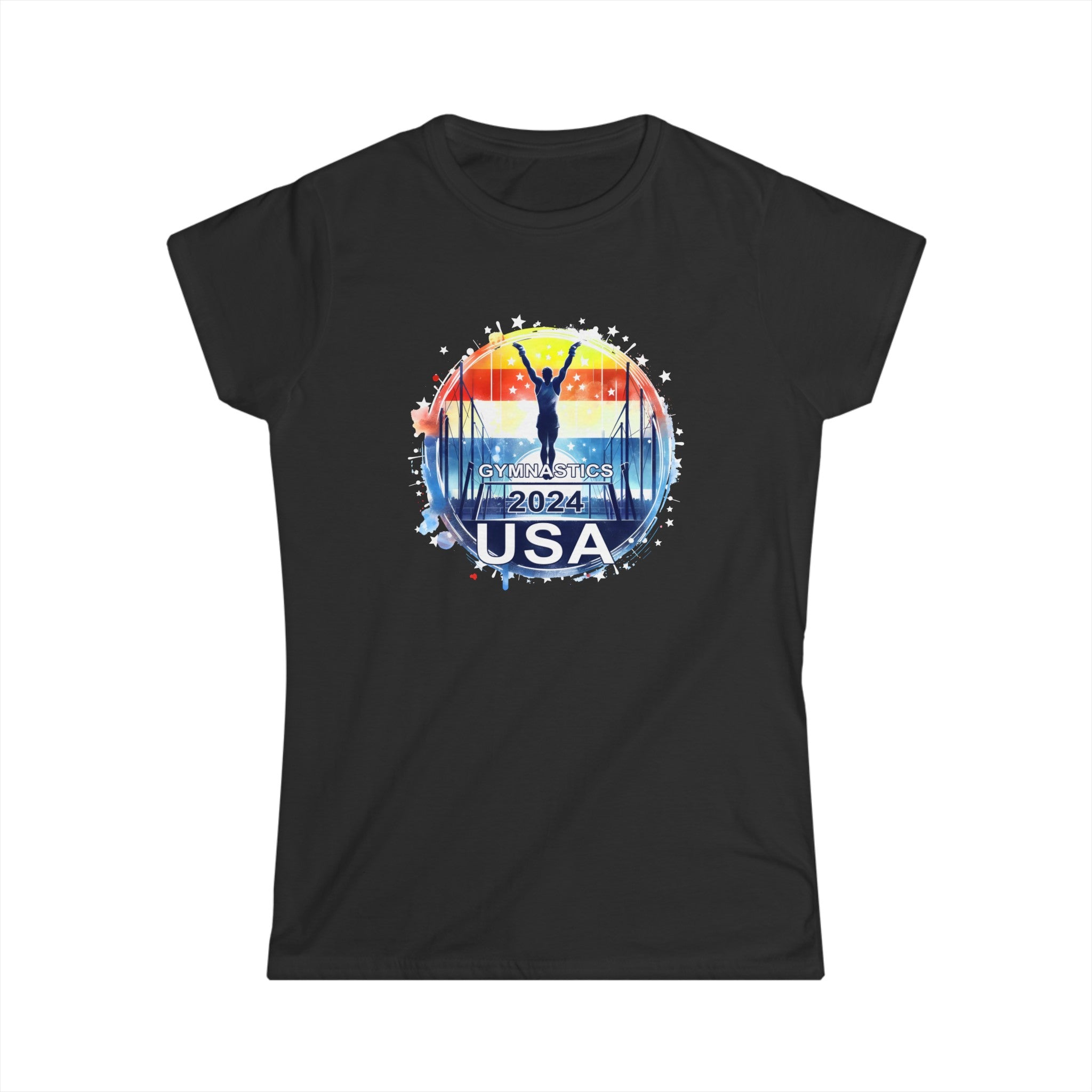 USA 2024 Games United States Sport 2024 USA Mens Gymnastics Womens T Shirts