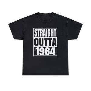Vintage 1984 T Shirts for Men Retro Funny 1984 Birthday Big and Tall Tshirts Shirts for Men