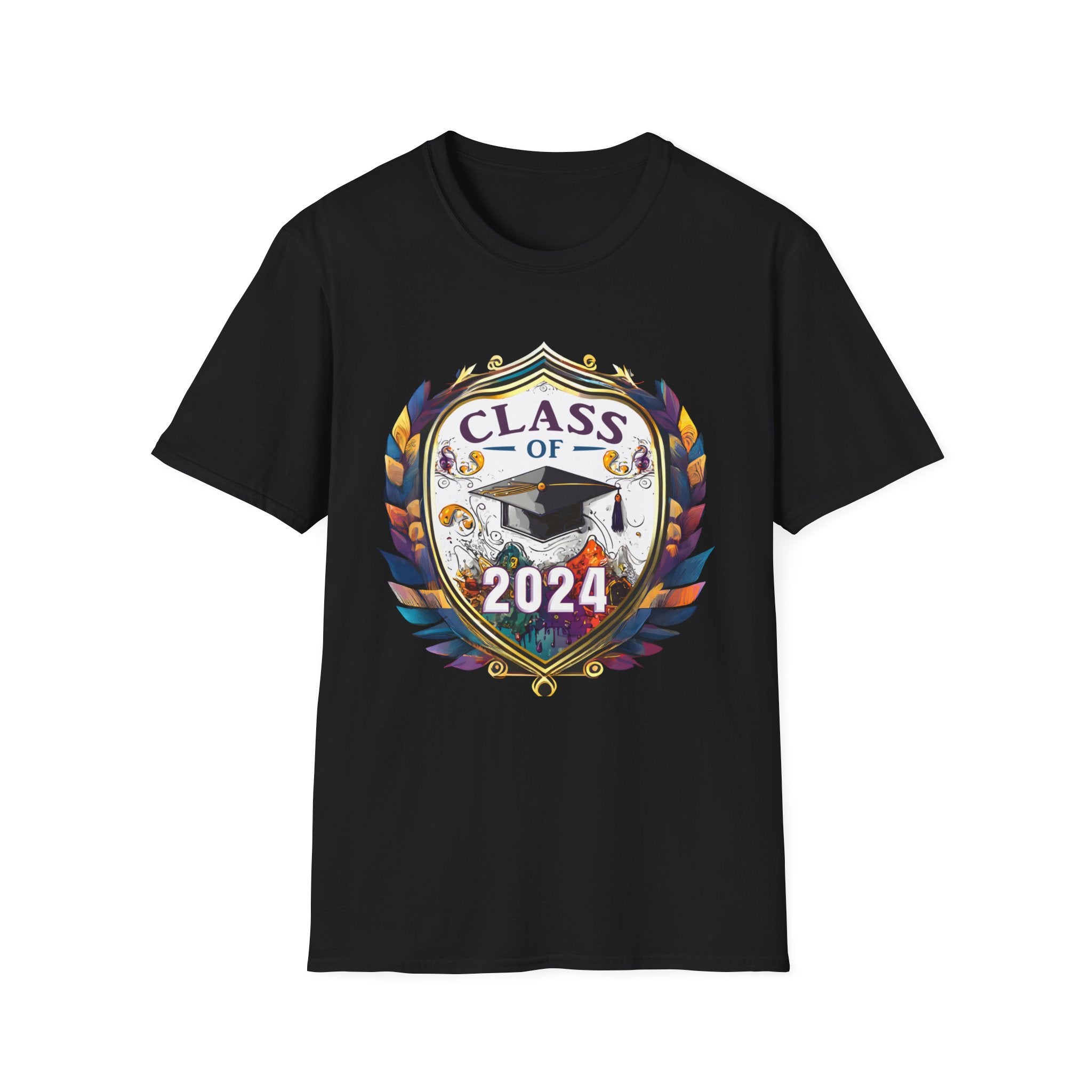 Senior 2024 Class of 2024 Graduation First Day Of School Men Shirts