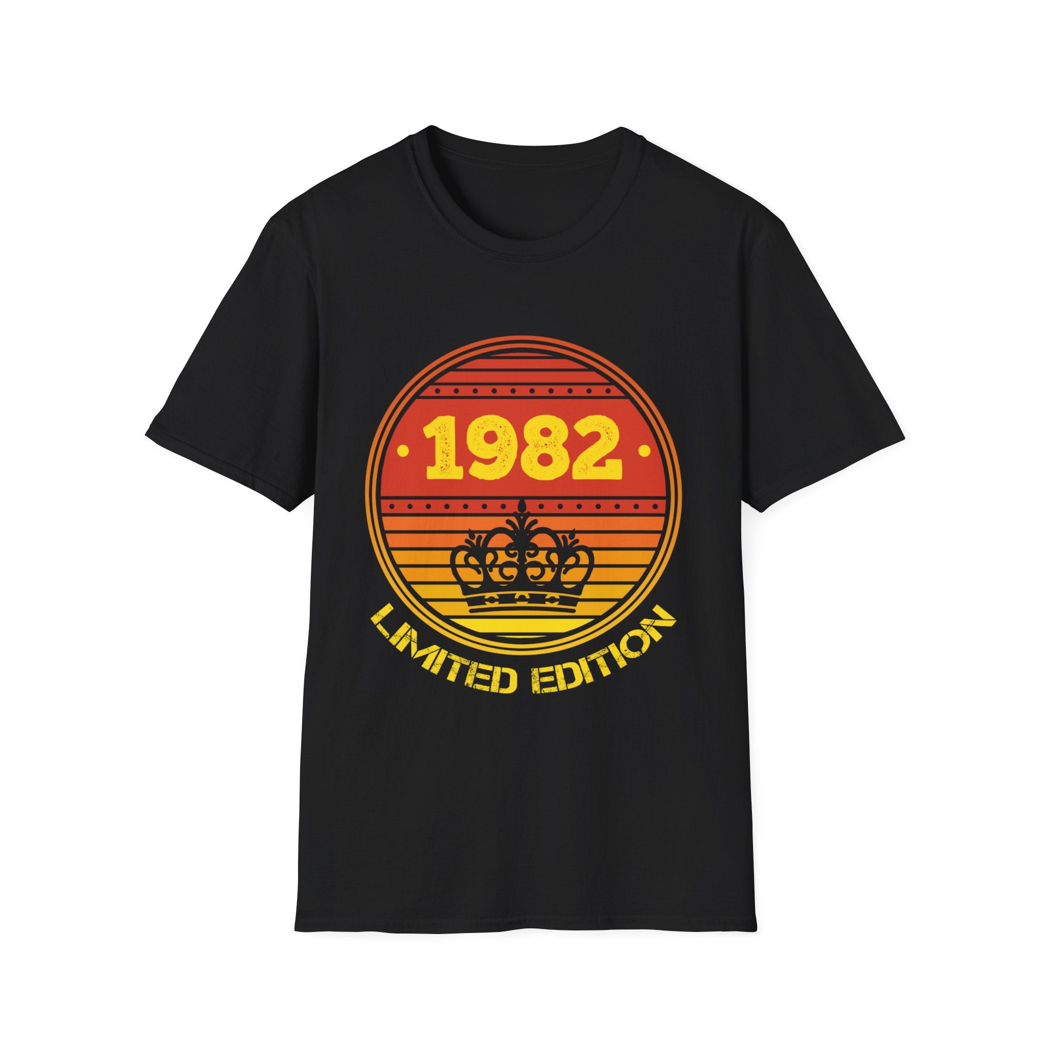 Vintage 1982 TShirt Men Limited Edition BDay 1982 Birthday Mens T Shirts