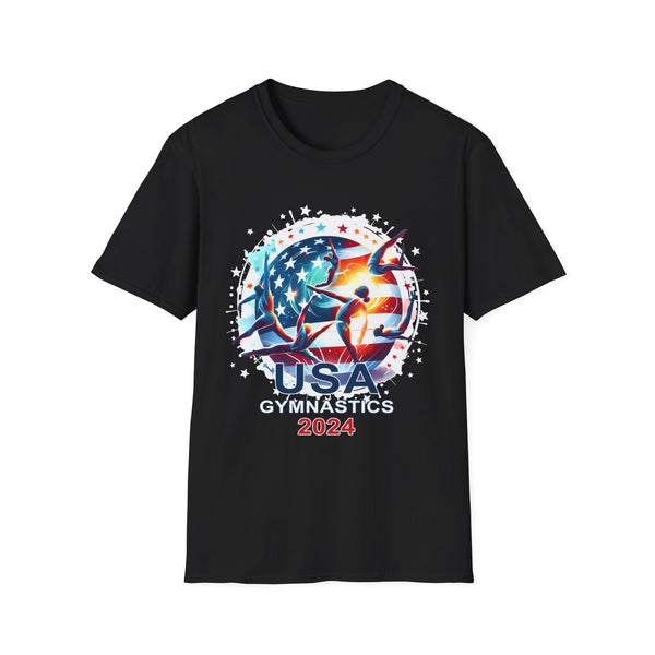 USA 2024 Games United States Gymnastics America 2024 USA Mens Shirts