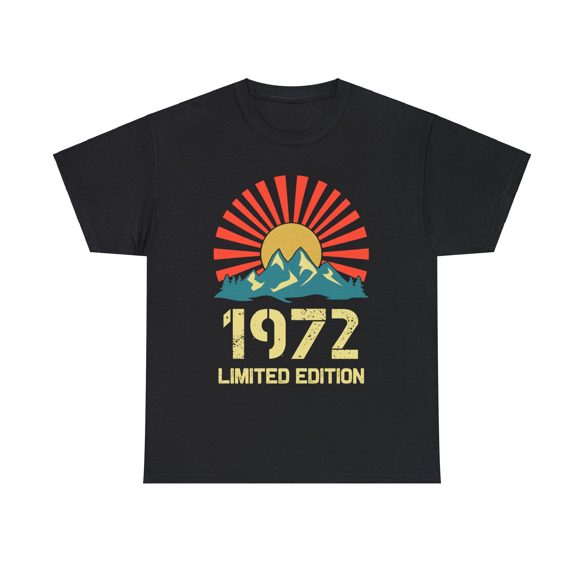 Vintage 1972 Limited Edition 1972 Birthday Shirts for Men Big and Tall Tshirts Shirts for Men