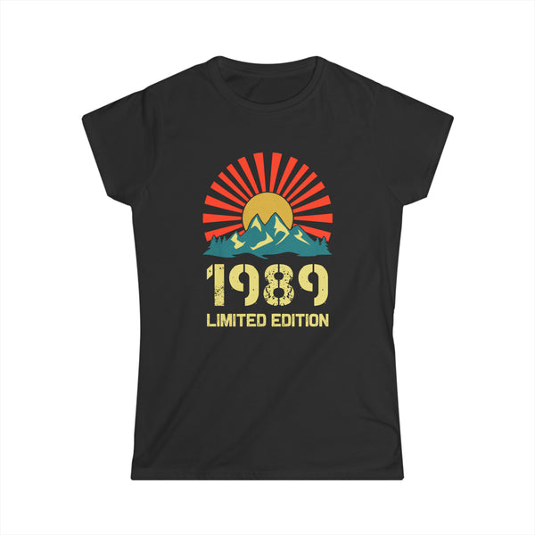 Vintage 1989 Limited Edition 1989 Birthday Shirts for Women Women Tops