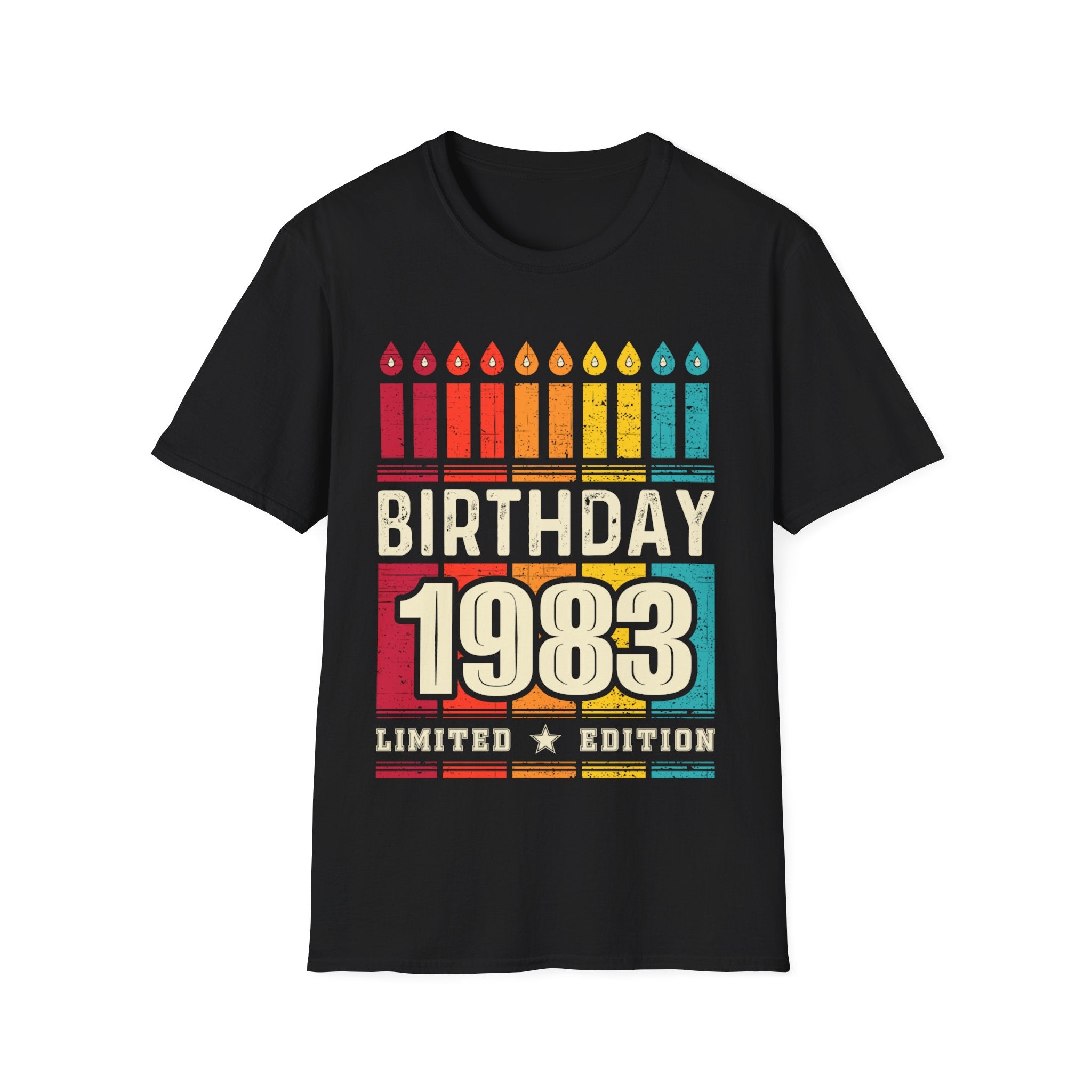 Vintage 1983 TShirt Men Limited Edition BDay 1983 Birthday Mens T Shirt