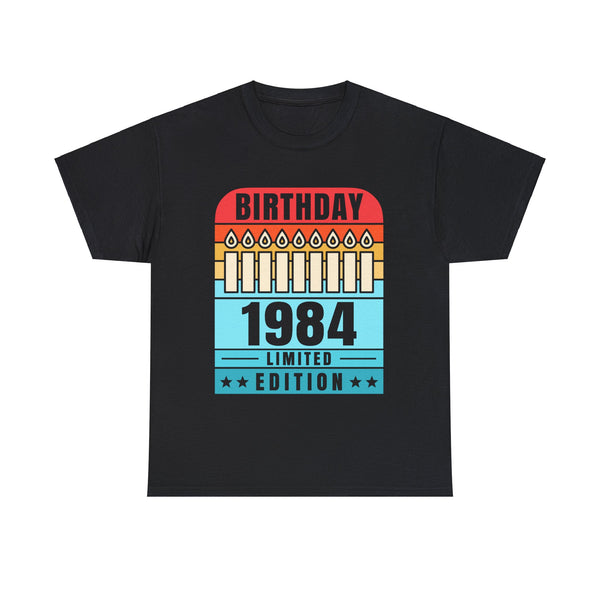 Vintage 1984 TShirt Women Limited Edition BDay 1984 Birthday Womens Shirt Plus Size
