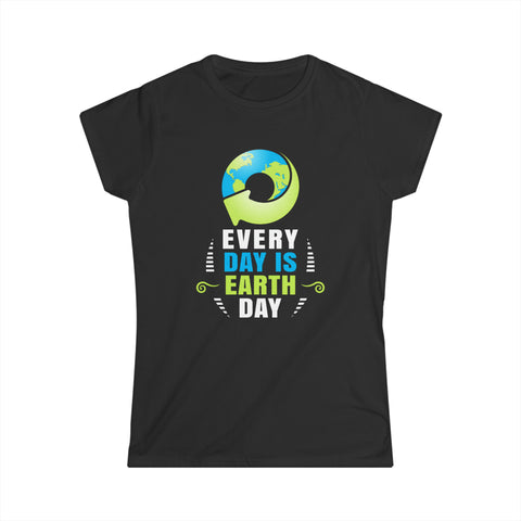 Climate Environment Earth Day Everyday Environmental Shirt Earth Day Womens Shirts