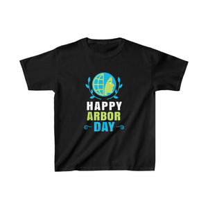 Plant Trees Environmental Crisis Activism Happy Arbor Day Girl Shirts