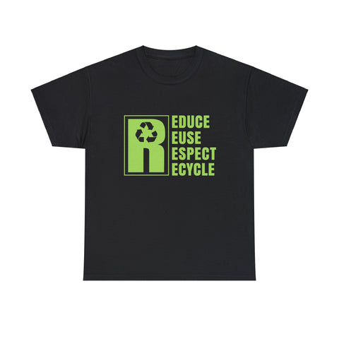 Vintage Green Environment Symbol Novelty Earth Day Environmental Mens Shirt Plus Size Big and Tall