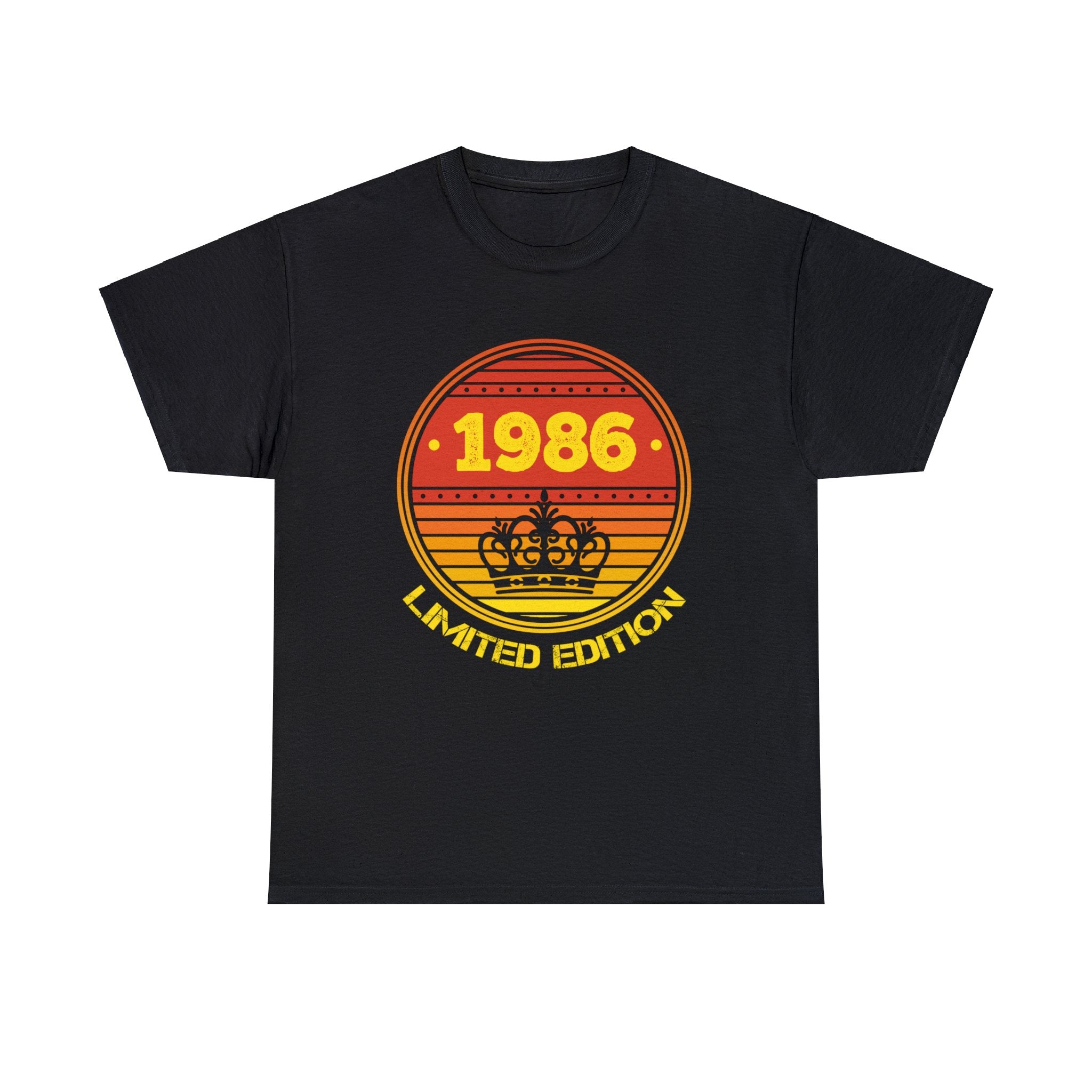 Vintage 1986 TShirt Men Limited Edition BDay 1986 Birthday Mens Tshirts for Men Big and Tall