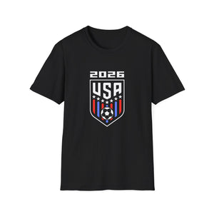 USA 2026 United States Sport USA Team 2026 Player 2026 USA T-Shirts for Men and Teens