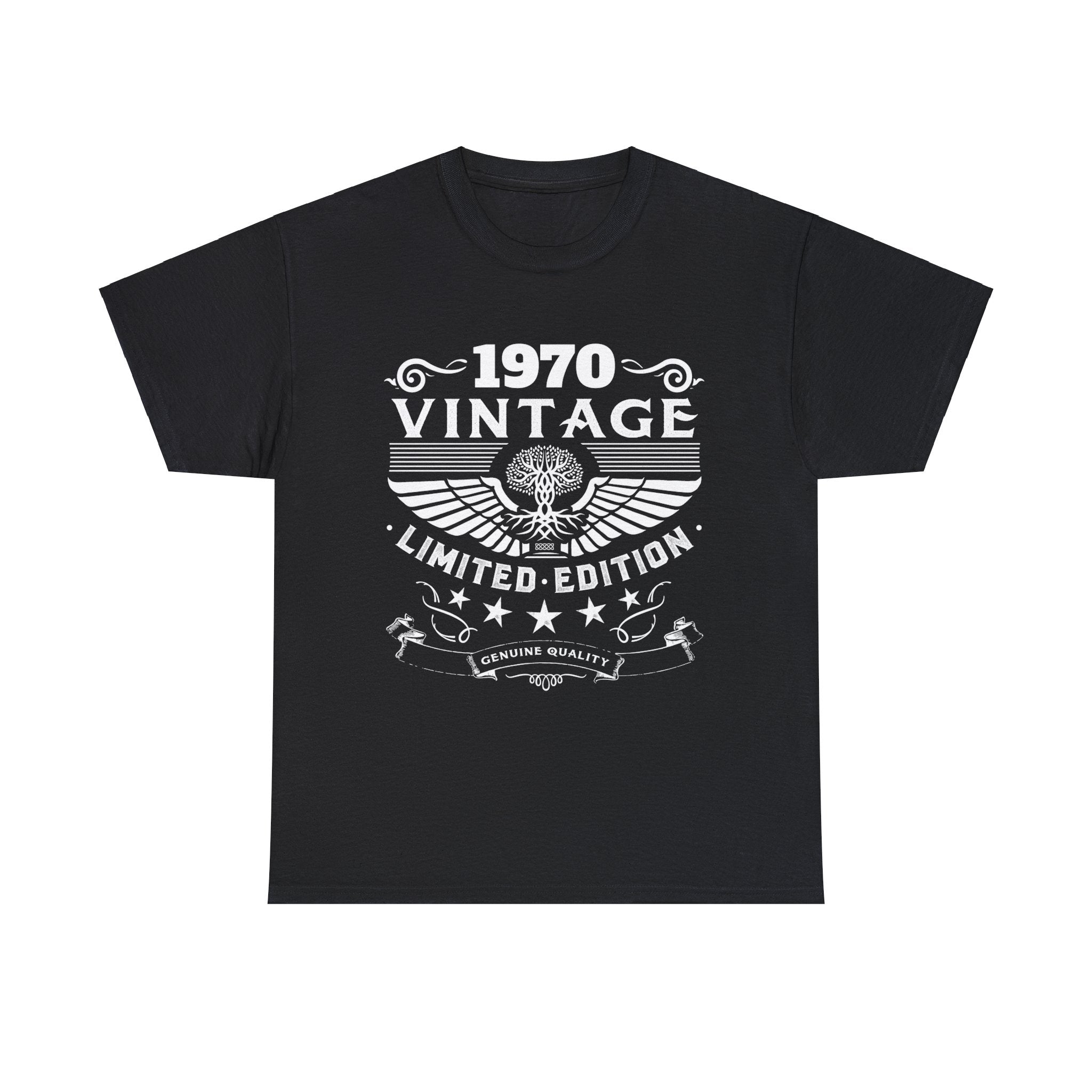 Vintage 1970 TShirt Men Limited Edition BDay 1970 Birthday Mens Tshirts for Men Big and Tall