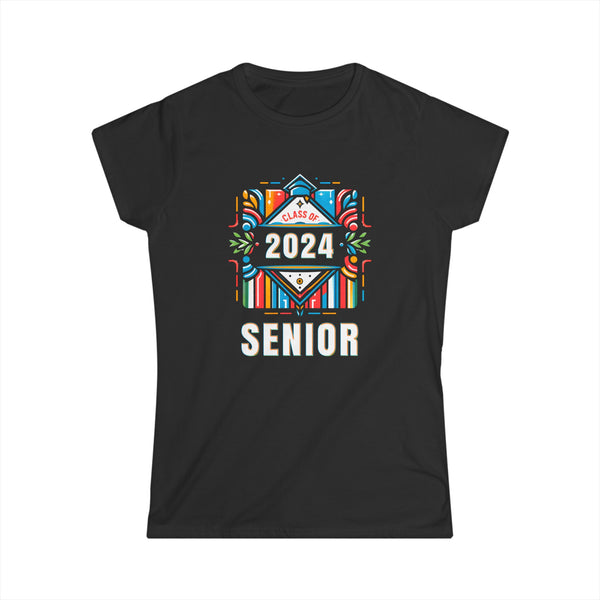 Senior Class of 2024 Shirt Senior Graduation 2024 Womens Shirt