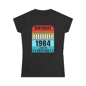 Vintage 1984 TShirt Women Limited Edition BDay 1984 Birthday Womens T Shirt