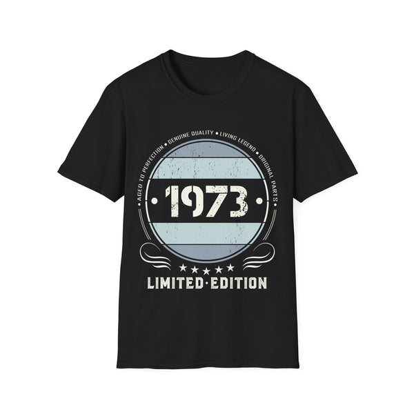 Vintage 1973 T Shirts for Men Retro Funny 1973 Birthday Mens Shirts