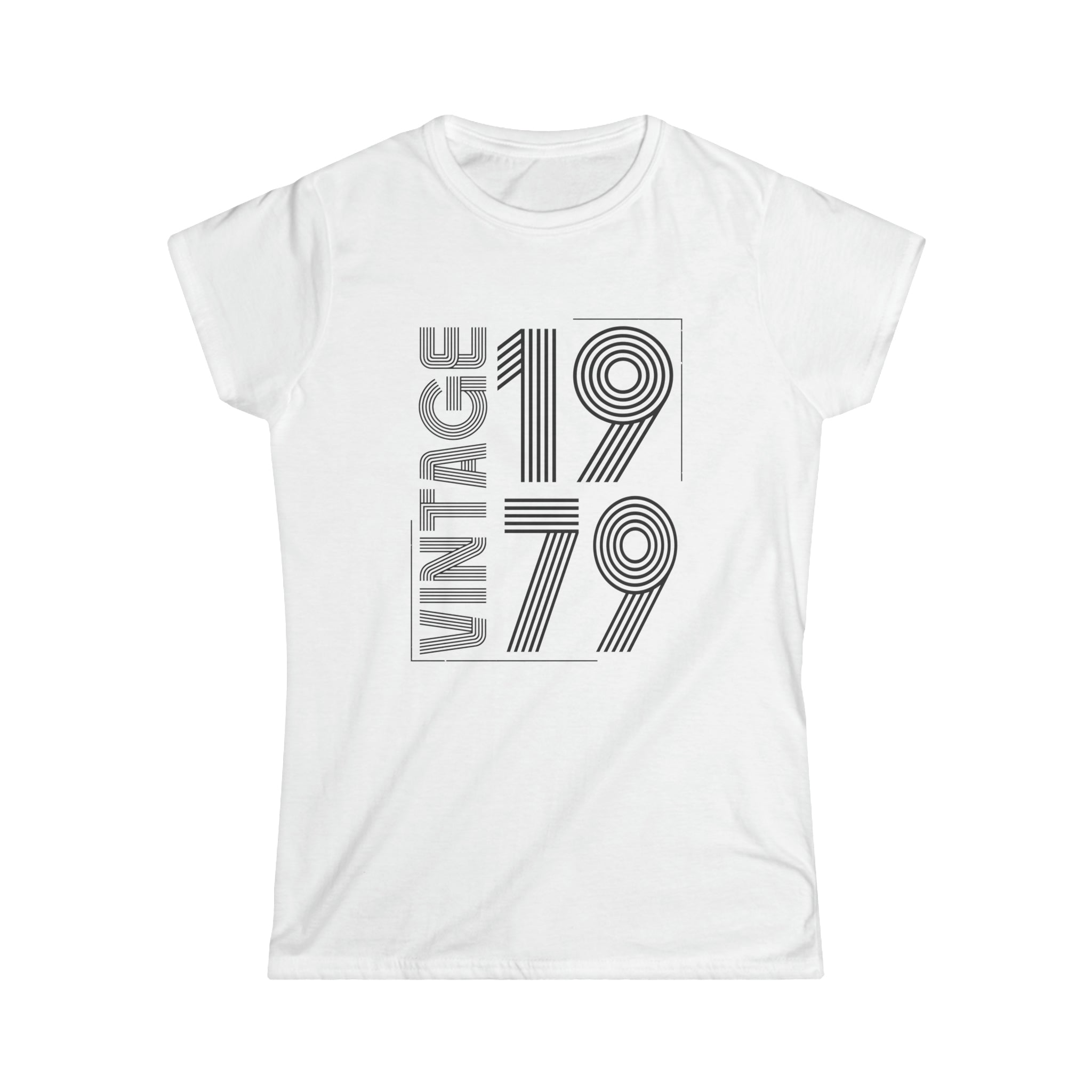 Vintage 1979 T Shirts for Women Retro Funny 1979 Birthday Womens Shirt