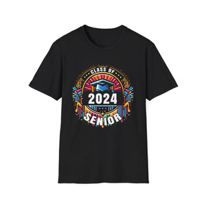 Senior 2024 Class of 2024 Graduation Decorations Senior 2024 Shirts for Men