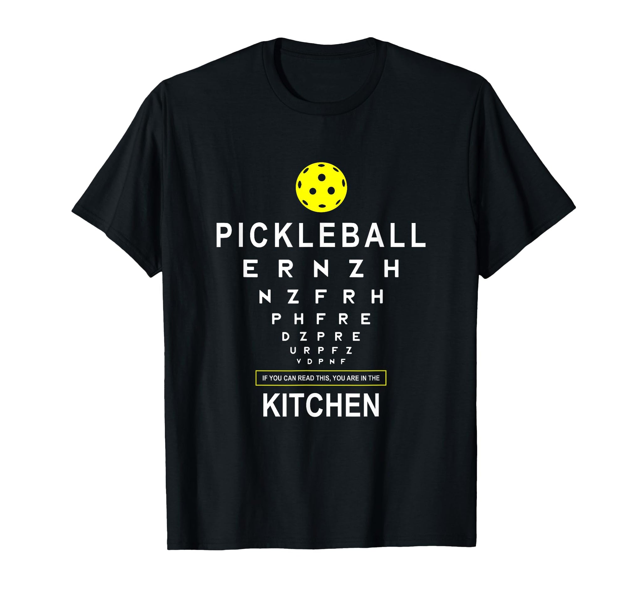 Funny Pickleball Shirt If You Can Read This Kitchen Joke T-Shirt for Men