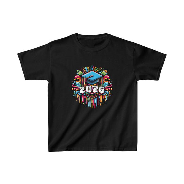 Class of 2026 College University High School Future Graduate Boys T Shirts