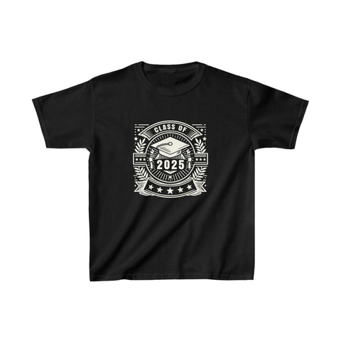 Senior 25 Graduation Class of 2025 Cute Senior 2025 Boys Tshirts