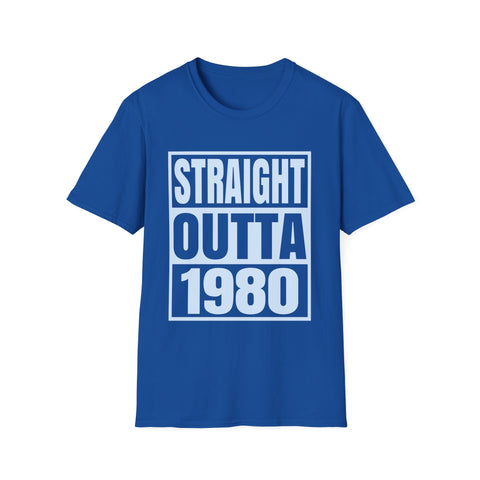 Vintage 1980 TShirt Men Limited Edition BDay 1980 Birthday Mens T Shirt