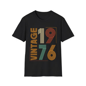 Vintage 1976 TShirt Men Limited Edition BDay 1976 Birthday Mens T Shirt