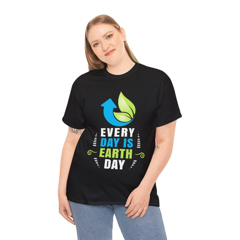 Everyday is Earth Day Crisis Environmental Activist Plus Size Tops for Women
