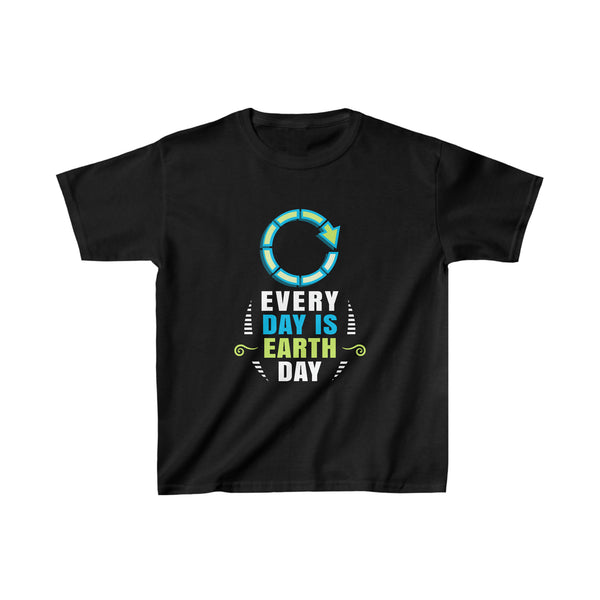 Everyday is Earth Day Outfit for Earth Day Save Environment Girls T Shirts