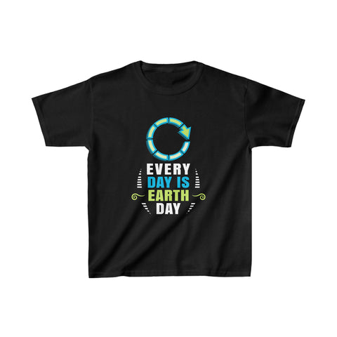 Everyday is Earth Day Outfit for Earth Day Save Environment Girls T Shirts