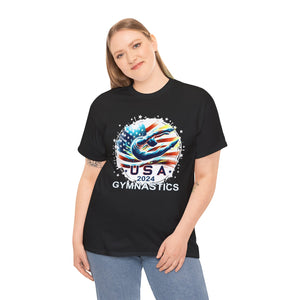 USA 2024 Games United States Sport 2024 USA Mens Gymnastics Women Shirts Plus Size