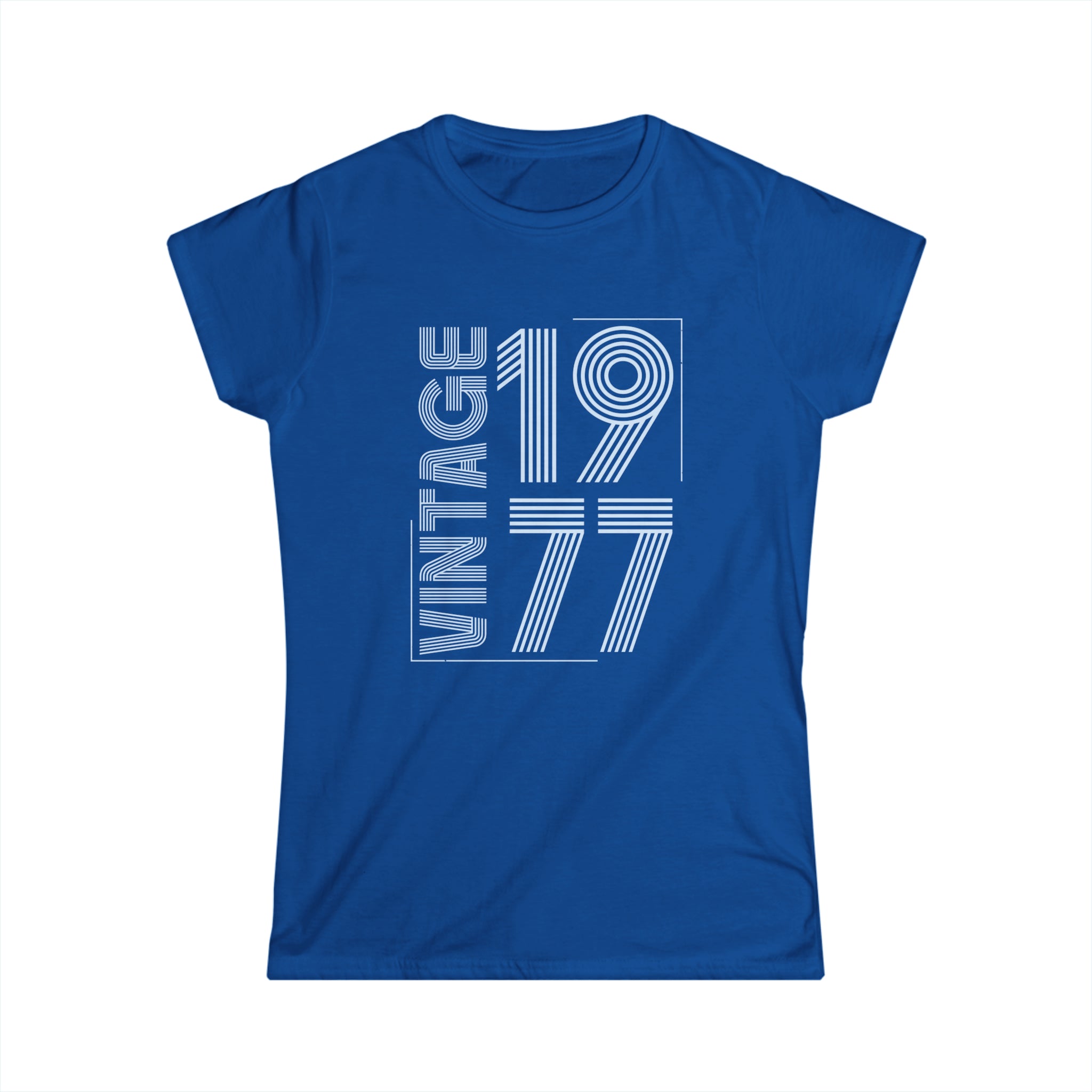 Vintage 1977 T Shirts for Women Retro Funny 1977 Birthday Women Tops