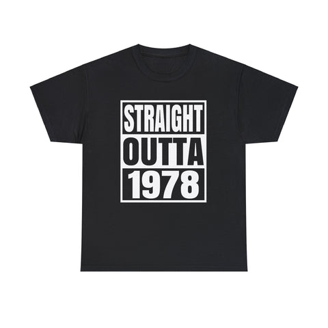Vintage 1978 T Shirts for Men Retro Funny 1978 Birthday Big and Tall Tshirts Shirts for Men