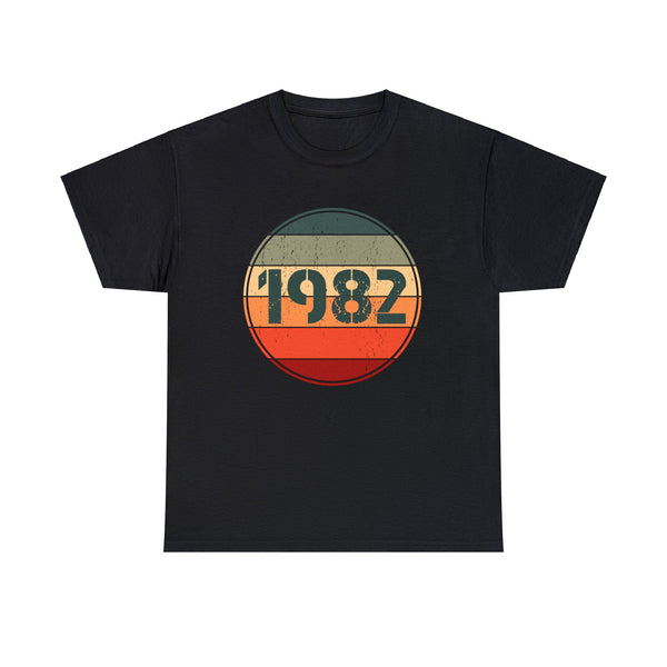 Vintage 1982 Birthday Shirts for Men Funny 1982 Birthday Men Shirts Big and Tall Plus Size