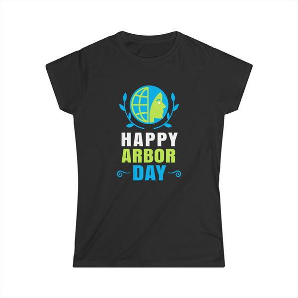 Plant Trees Environmental Crisis Activism Happy Arbor Day Womens Shirt