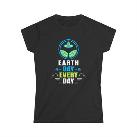 Earth Day Climate Everyday Awareness Planet Animal Earth Day Women Shirts