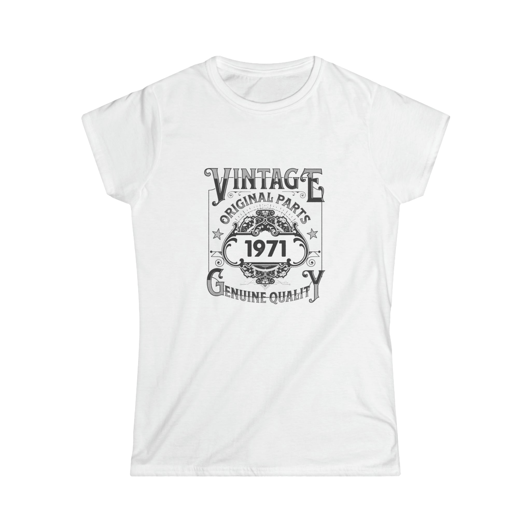 Vintage 1971 TShirt Women Limited Edition BDay 1971 Birthday Women Shirts