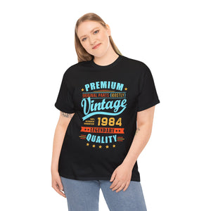 Vintage 1984 TShirt Women Limited Edition BDay 1984 Birthday Women Shirts Plus Size